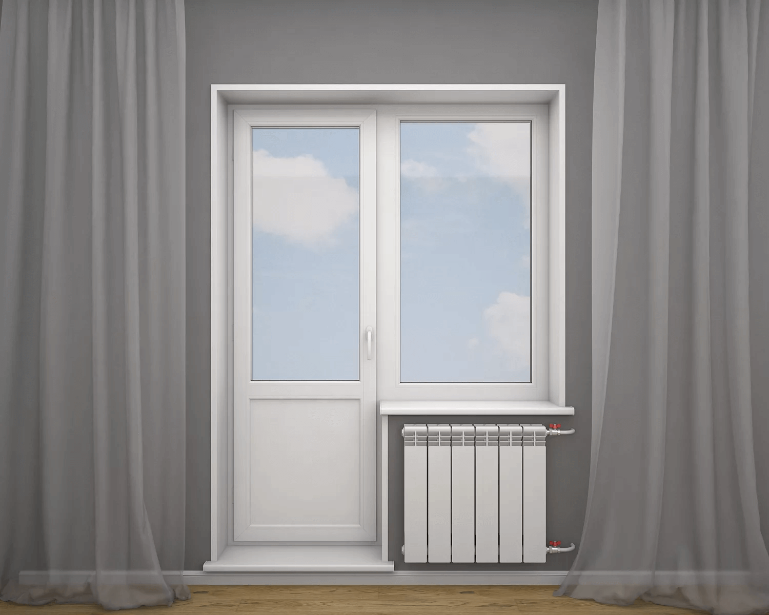 Usi balcon termopan  Super Okna MD